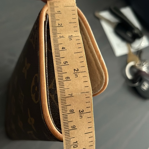 AUTHENTIC LOUIS VUITTON MONOGRAM TWIN POCHETTE CA0090 Clutch/Crossbody bag - Picture 11 of 11